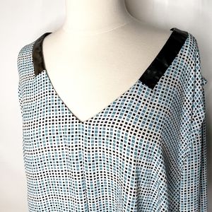 Worthington EUC Patterned Top Size 3X